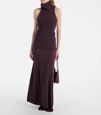 Top acanalado Maddie de cachemir | Lisa Yang