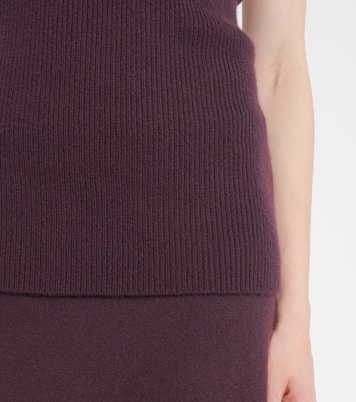 Top acanalado Maddie de cachemir | Lisa Yang