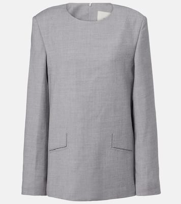 Top aus einem Wollgemisch | Entire Studios