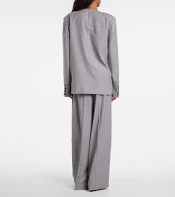 Top aus einem Wollgemisch | Entire Studios