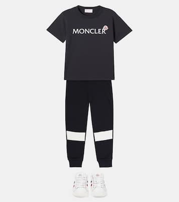 Logo cotton jersey T-shirt | Moncler Enfant