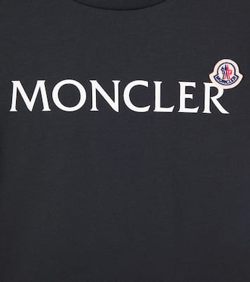 Logo cotton jersey T-shirt | Moncler Enfant