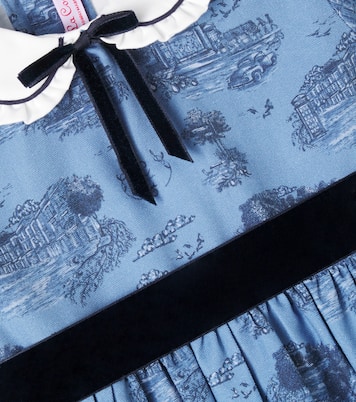 Abito Helena in cotone con stampa | La Coqueta