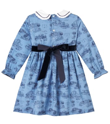 Abito Helena in cotone con stampa | La Coqueta