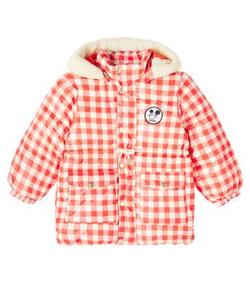 Gingham puffer jacket | Mini Rodini
