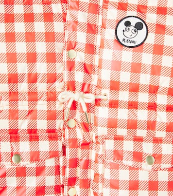 Gingham puffer jacket | Mini Rodini