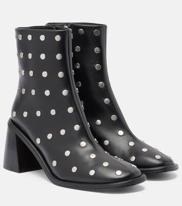 Kima 80 studded leather ankle boots | Souliers Martinez