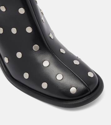Kima 80 studded leather ankle boots | Souliers Martinez