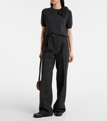 Pull en laine et cachemire | Jardin des Orangers