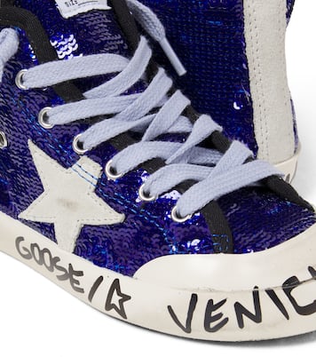 Sneakers Francy Penstar mit Pailtten | Golden Goose Kids