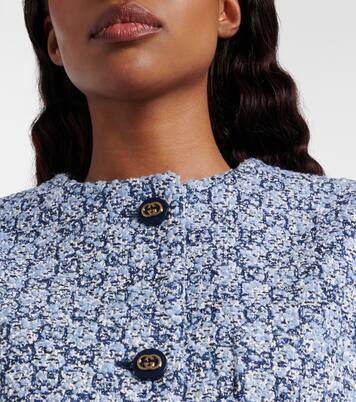 GG tweed vest | Gucci