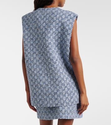 GG tweed vest | Gucci