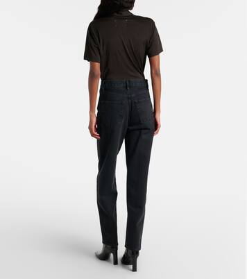 The Neat mid-rise straight jeans | Frame