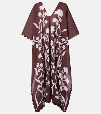 Floral cotton kaftan | Juliet Dunn