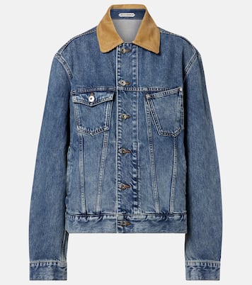 Jeansjacke mit Cord | JW Anderson
