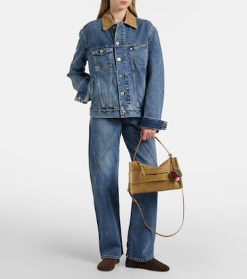 Jeansjacke mit Cord | JW Anderson