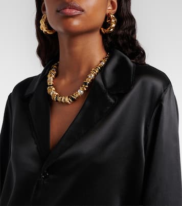 Silk satin shirt | Saint Laurent