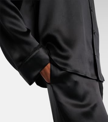 Silk satin shirt | Saint Laurent