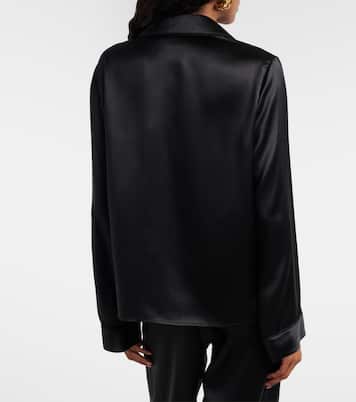 Silk satin shirt | Saint Laurent