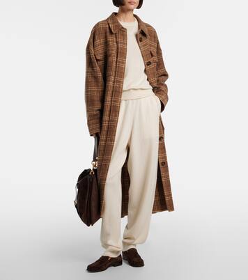 Pantalon de survêtement en laine et cachemire | Jardin des Orangers