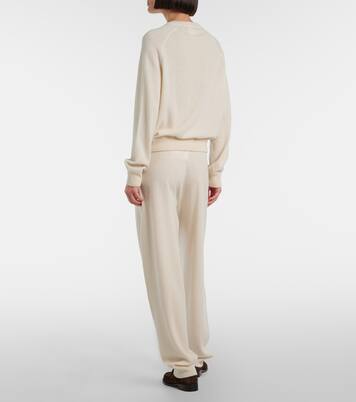 Pantalon de survêtement en laine et cachemire | Jardin des Orangers