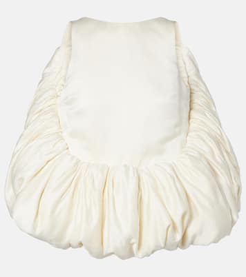 Silk duchess satin top | Phoebe Philo