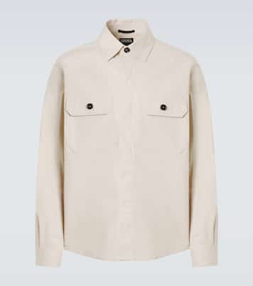 Giacca camicia in misto cotone | Zegna