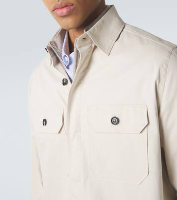 Giacca camicia in misto cotone | Zegna