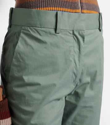 Cotton twill wide-leg pants | Acne Studios