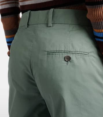 Cotton twill wide-leg pants | Acne Studios