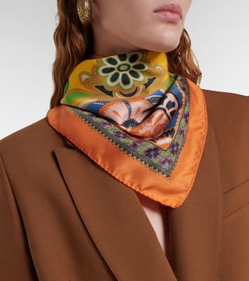 Norma printed silk scarf | Etro