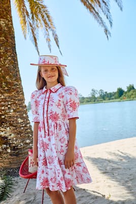 Robe en coton à fleurs | Patachou