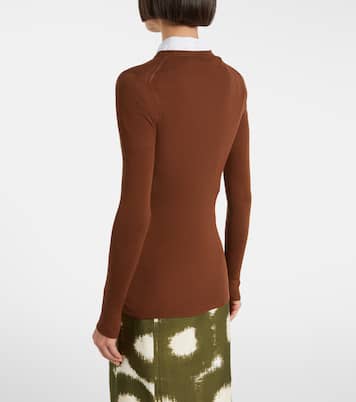 Cardigan in lana vergine | Prada