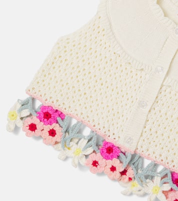 Bestickte Weste Elea aus einem Baumwollgemisch | Louise Misha