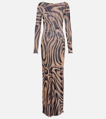 Marmo tulle maxi dress | Pucci