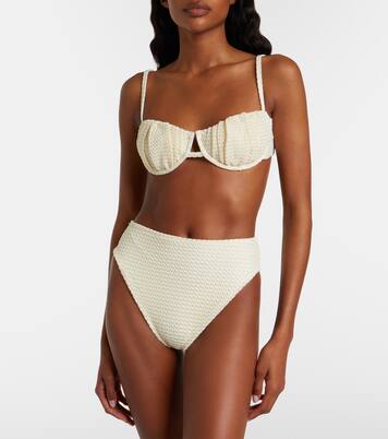 Simonette knitted bikini top | Montce
