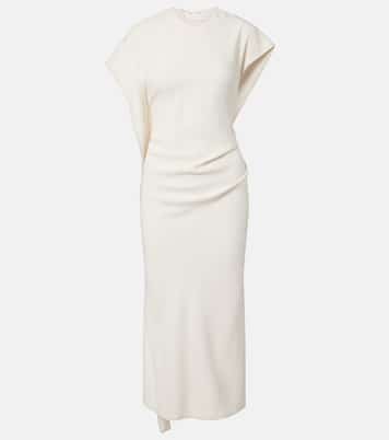 Midikleid Victoria aus Crêpe-Satin | Victoria Beckham