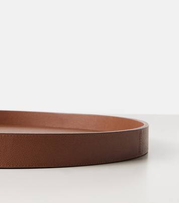 Plateau Polo Large en cuir | Giobagnara