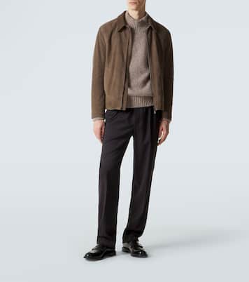 Asolo 울 팬츠 | Brioni