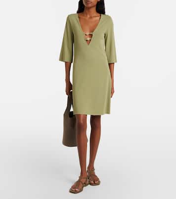 Vestido midi Fabuleuse con abalorios | Eres