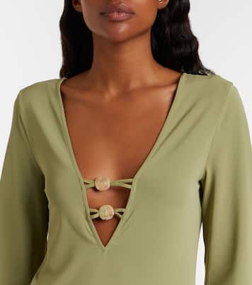 Vestido midi Fabuleuse con abalorios | Eres