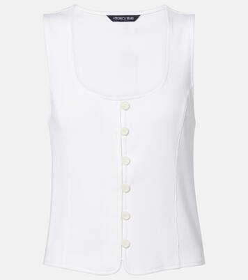 Top Quenby aus Rippstrick | Veronica Beard