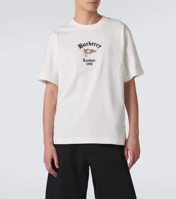 Bedrucktes T-Shirt aus Baumwoll-Jersey | Burberry