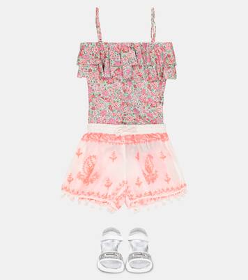 Baby Sienna embroidered shorts | Melissa Odabash Kids