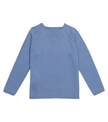 Intarsia cashmere and cotton sweater | Bonpoint