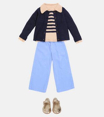 Octavia Lama wool-blend cardigan | Morley