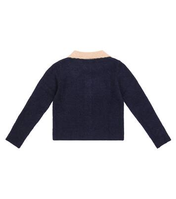 Octavia Lama wool-blend cardigan | Morley