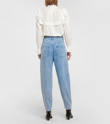 High-Rise Straight Jeans Ticosy | Marant Etoile