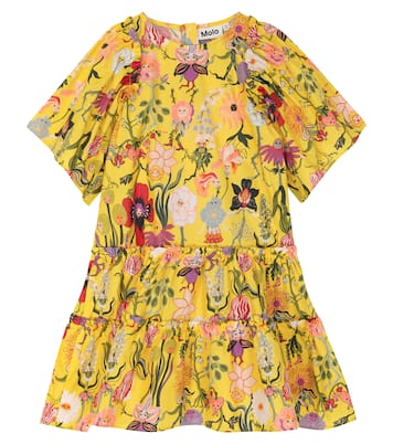 Robe Cat imprimée en coton | Molo