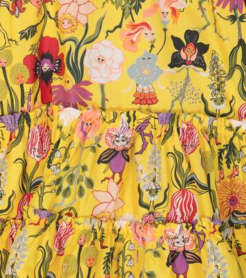 Robe Cat imprimée en coton | Molo